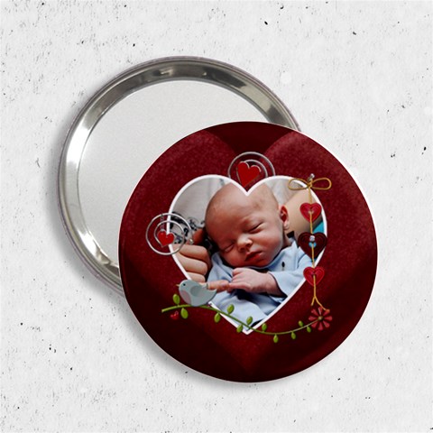 Love Bird Handbag Mirror By Lil Front