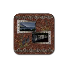shadow frame square rubber coaster - Rubber Coaster (Square) shadow frame square rubber coaster - Rubber Coaster (Square)