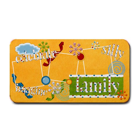 Celebrate May Bar Mat 1 By Lisa Minor 16 x8.5  Bar Mat