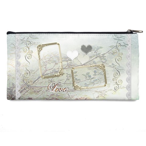 Wedding Love White Pencil Case By Ellan Back
