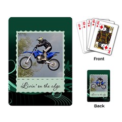 Livin on the Edge Playing Cards - Playing Cards Single Design (Rectangle) Livin on the Edge Playing Cards - Playing Cards Single Design (Rectangle)
