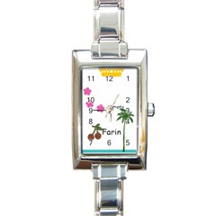 Watch - Rectangle Italian Charm Watch