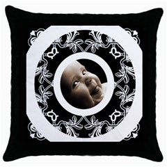 Oreo Cookie Throw Pillow - Throw Pillow Case (Black) Oreo Cookie Throw Pillow - Throw Pillow Case (Black)