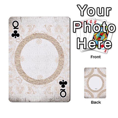 Queen Kiss  54 Playing Cards By Catvinnat Front - ClubQ