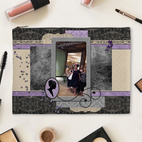 Royal Silhouette Xl Cosmetic Bag By Klh Front