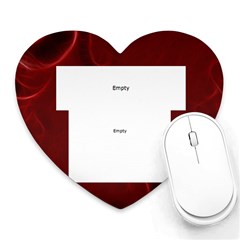 Adore Heart Shaped Mousepad - Heart Mousepad Adore Heart Shaped Mousepad - Heart Mousepad