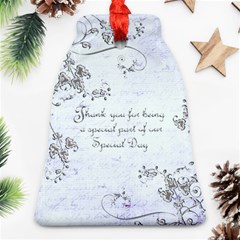 Wedding Favour Bell Ornament Double Sided