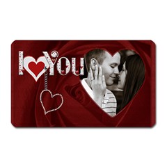 I Love You Rectangle Magnet - Magnet (Rectangular) I Love You Rectangle Magnet - Magnet (Rectangular)