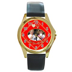 Love You Round Watch