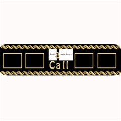 Black And Gold Large Bar Mat