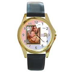 I Love Dad Gold Watch