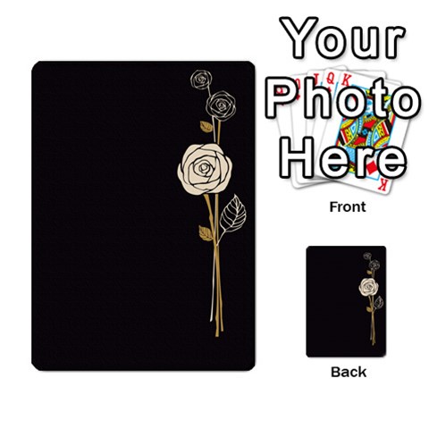 Cards With A Rose By Elena Petrova Front 18