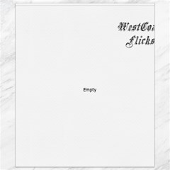 westcoast flicks - Canvas 8  x 10 