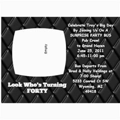 40 - 5  x 7  Photo Cards