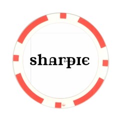 SHARPIE poker night black - Poker Chip Card Guard