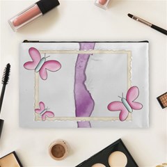 butterflies cosmetic bag (L) - Cosmetic Bag (Large)