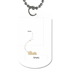 fathers day - Dog Tag (One Side)