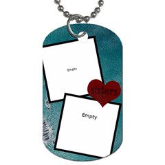 suzie and I dog tag - Dog Tag (Two Sides)