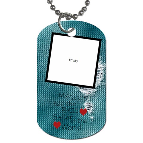 Suzie And I Dog Tag By Jolene Back