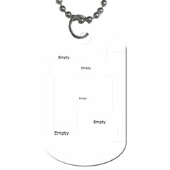 little boy - Dog Tag (One Side)