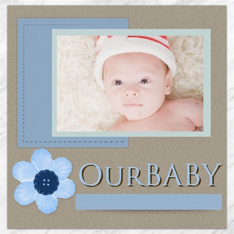 Our Baby By Joely 11.4 x11.56  Canvas - 1