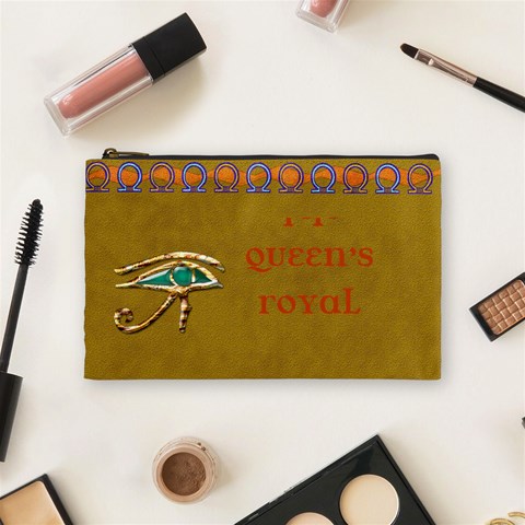 Nile Treasures Queen s Cosmetic Bag By Allison Front