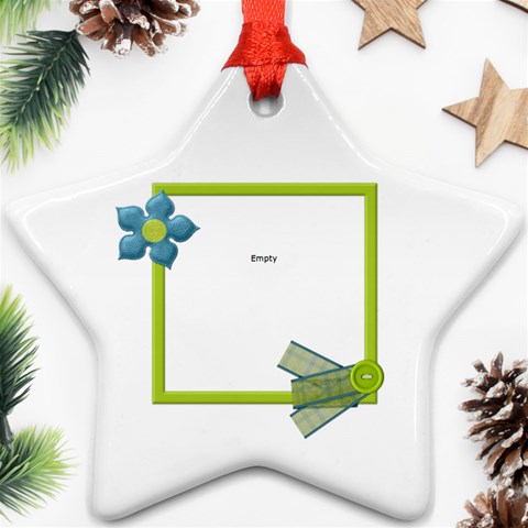 Bluegrass Star Ornament By Lisa Minor Front