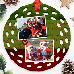 Round Filigree Ornament 3 - Ornament (Round Filigree)