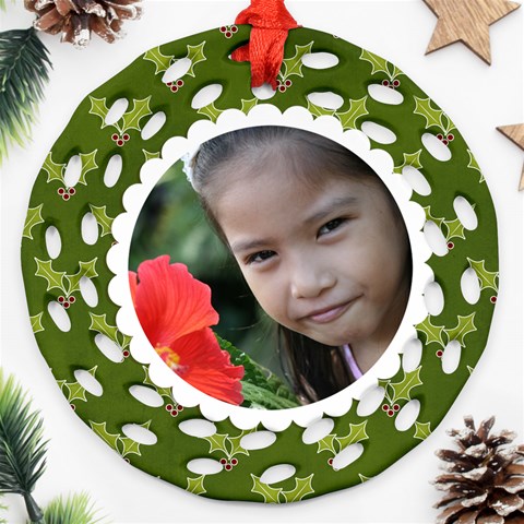Round Filigree Ornament 5 By Jennyl Front