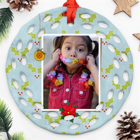 Round Filigree Ornament 7 By Jennyl Front