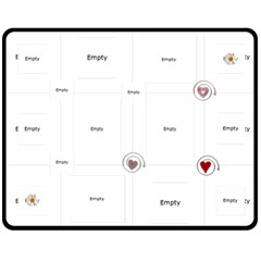 Love Forever Medium Fleece Blanket - 60  x 50  Fleece Blanket (Medium)