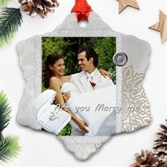 wedding - Ornament (Snowflake)