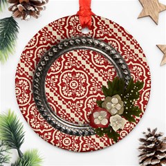 So Blessed-round ornament (2 sides) - Round Ornament (Two Sides)