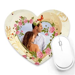 Love - Heart Mousepad