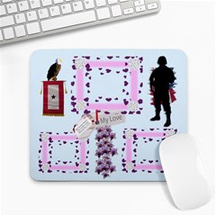 sweetheart mouse pad - Large Mousepad