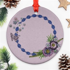 Purple/Heal/Mother-round ornament (2 sides) - Round Ornament (Two Sides) Purple/Heal/Mother-round ornament (2 sides) - Round Ornament (Two Sides)