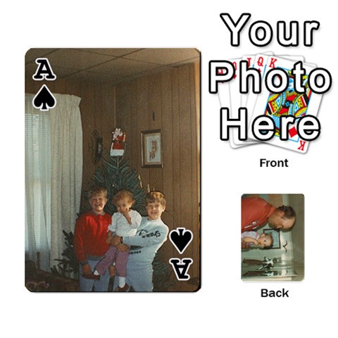 Ace Family Cards By Ashley Front - SpadeA