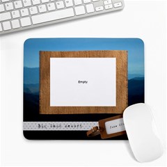 dad mousepad - Large Mousepad