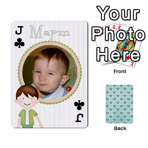 Jack Cards Sugar Valentines By Boryana Mihaylova Front - ClubJ