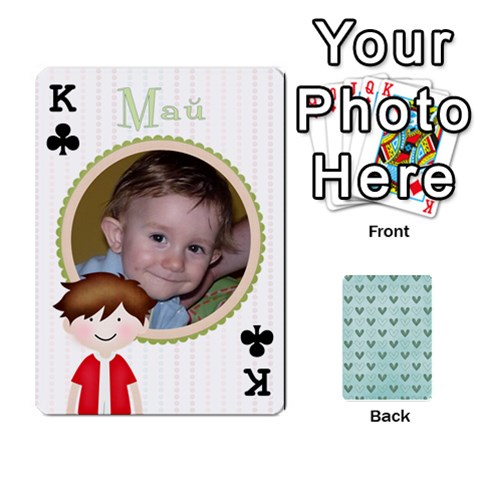 King Cards Sugar Valentines By Boryana Mihaylova Front - ClubK