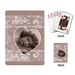 Romanza Taupe Playing Cards - Playing Cards Single Design (Rectangle) Romanza Taupe Playing Cards - Playing Cards Single Design (Rectangle)