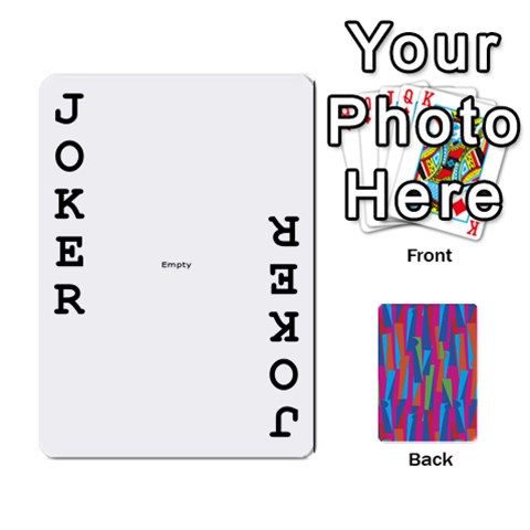 Photo Playing Cards By Lou Fazio Front - Joker1