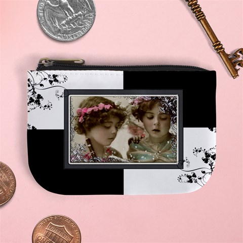 Angelica  Mini Coin Purse By Catvinnat Front