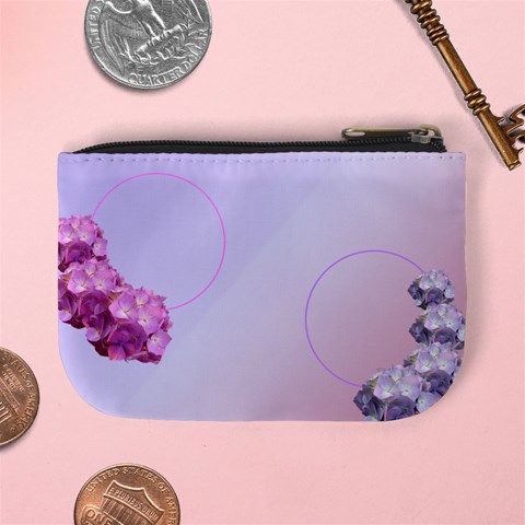 Hydranga Mini Coin Purse By Deborah Back