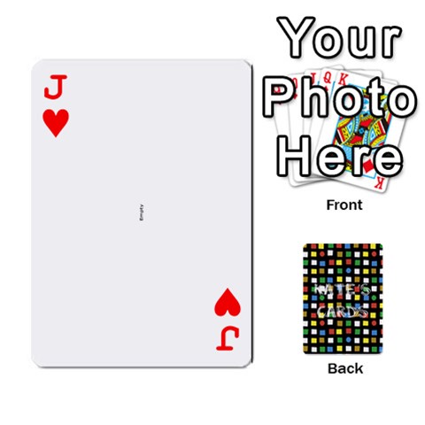 Jack Kates Cards By Kate M Front - HeartJ