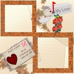 my Love scrapbook page - ScrapBook Page 12 x 12 my Love scrapbook page - ScrapBook Page 12 x 12