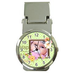 happy birthday - Money Clip Watch