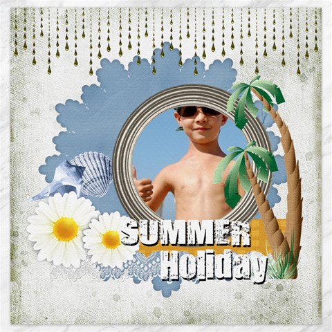 Summer Holiday By Joely 19 x19.27  Canvas - 1