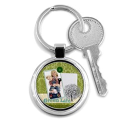 green life - Key Chain (Round)