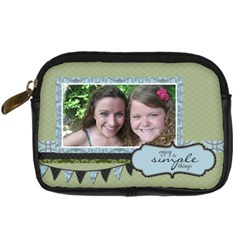 Enjoy the Simple Things - Digital Camera Leather Case Enjoy the Simple Things - Digital Camera Leather Case